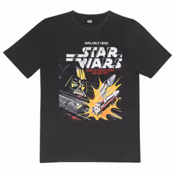 Star Wars Unisex Adult Racing Set T-Shirt - S, Black