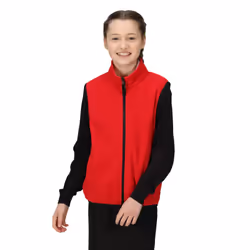 Regatta Childrens/Kids Microfleece Body Warmer - 3-4 Years, Classic Red