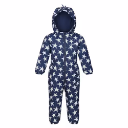 Regatta Baby Penrose Stars Puddle Suit - 24-36 Months, Admiral Blue