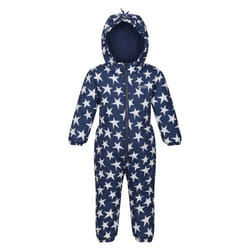 Regatta Baby Penrose Stars Puddle Suit - 24-36 Months, Admiral Blue