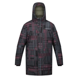 Regatta Mens Christian Lacroix Laurus Grid Padded Waterproof Jacket - S, Tartan