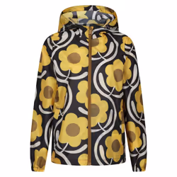 Regatta Womens/Ladies Orla Kiely Pack-It Apple Blossom Waterproof Jacket - 10 UK, Yellow