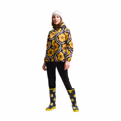 Regatta Womens/Ladies Orla Kiely Pack-It Apple Blossom Waterproof Jacket - 10 UK, Yellow