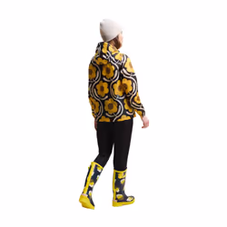 Regatta Womens/Ladies Orla Kiely Pack-It Apple Blossom Waterproof Jacket - 10 UK, Yellow