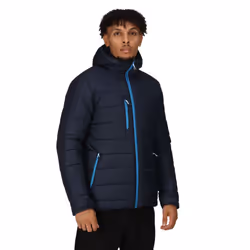 Regatta Mens Navigate Thermal Padded Jacket - XL, Navy/French Blue