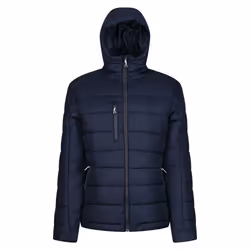 Regatta Mens Navigate Thermal Padded Jacket - L, Navy/Seal Grey