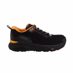 Regatta Mens Crossfort Safety Boots - 9 UK, Black/Gunmetal Grey