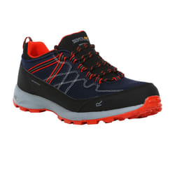 Regatta Mens Samaris Lite II Low Walking Boots - 6 UK, Moonlight Denim/Orange