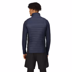Regatta Mens Navigate Quilted Hybrid Gilet - L, Navy/Seal Grey