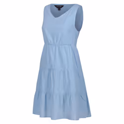 Regatta Womens/Ladies Zariah Tiered Casual Dress - 16 UK, Powder Blue