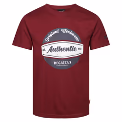 Regatta Mens Original Workwear Cotton T-Shirt - 3XL, Burgundy