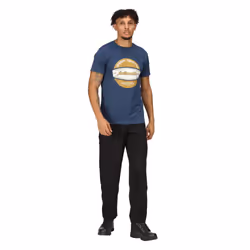 Regatta Mens Original Workwear Cotton T-Shirt - 3XL, Dark Denim