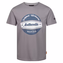 Regatta Mens Original Workwear Cotton T-Shirt - XS, Rock Grey Marl