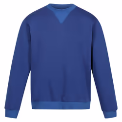 Regatta Mens Pro Crew Neck Sweatshirt - S, New Royal