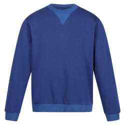 Regatta Mens Pro Crew Neck Sweatshirt - S, New Royal