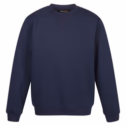 Regatta Mens Pro Crew Neck Sweatshirt - 3XL, Navy