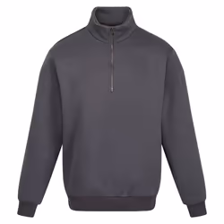 Regatta Mens Pro Quarter Zip Sweatshirt - L, Seal Grey