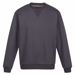 Regatta Mens Pro Crew Neck Sweatshirt - L, Seal Grey