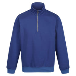 Regatta Mens Pro Quarter Zip Sweatshirt - XL, New Royal