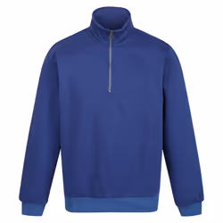 Regatta Mens Pro Quarter Zip Sweatshirt - L, New Royal