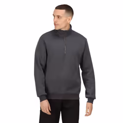 Regatta Mens Pro Quarter Zip Sweatshirt - XXL, Seal Grey