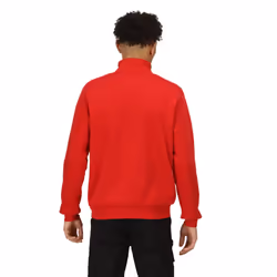 Regatta Mens Pro Quarter Zip Sweatshirt - L, Classic Red