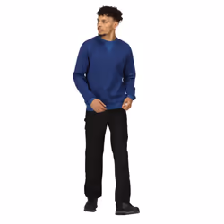 Regatta Mens Pro Crew Neck Sweatshirt - M, New Royal