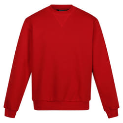 Regatta Mens Pro Crew Neck Sweatshirt - L, Classic Red