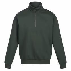 Regatta Mens Pro Quarter Zip Sweatshirt - XS, Dark Green