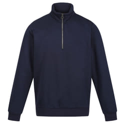 Regatta Mens Pro Quarter Zip Sweatshirt - XL, Navy