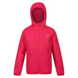 Regatta Childrens/Kids Volcanics VII Reflective Waterproof Jacket - 14 Years, Pink Potion