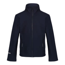 Regatta Childrens/Kids Ablaze 2 Layer Soft Shell Jacket - 5-6 Years, Navy