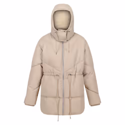Regatta Womens/Ladies Rurie Baffled Padded Jacket - 12 UK, Barleycorn