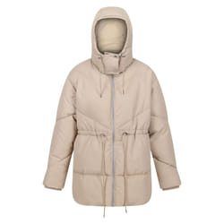 Regatta Womens/Ladies Rurie Baffled Padded Jacket - 12 UK, Barleycorn