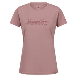 Regatta Womens/Ladies Fingal VII Logo T-Shirt - 18 UK, Dusky Rose