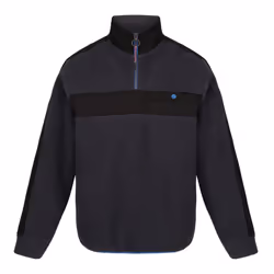 Regatta Mens Vintage Fleece Top - 3XL, Seal Grey/Black