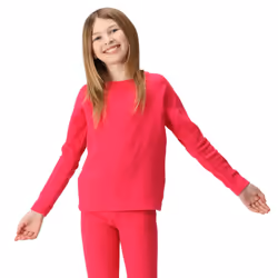 Regatta Childrens/Kids Thermal Base Layer Top - 9-10 Years, Pink Potion