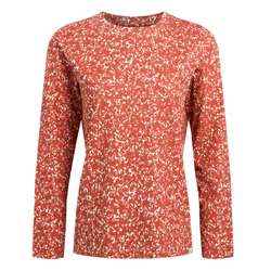 Regatta Womens/Ladies Orla Kiely Berry Long-Sleeved T-Shirt - 8 UK, Red
