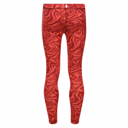 Regatta Childrens/Kids Barlia Zebra Print Winter Leggings - 11-12 Years, Mineral Red