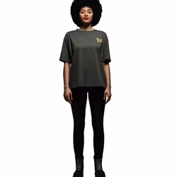 Regatta Womens/Ladies Christian Lacroix Bellegarde Butterfly Back Print T-Shirt - 16 UK, Dark Khaki