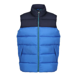 Regatta Mens Vintage Colour Block Gilet - XL, Strong Blue/Navy