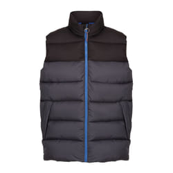 Regatta Mens Vintage Colour Block Gilet - XXL, Seal Grey/Black