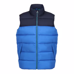 Regatta Mens Vintage Colour Block Gilet - S, Strong Blue/Navy