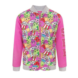 Shopkins Girls Bomber Jacket - 9-10 Years, Pink