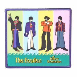 The Beatles Yellow Submarine Stripe Patch