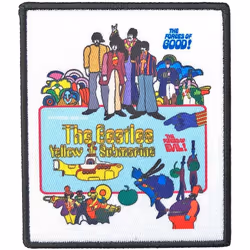 The Beatles Yellow Submarine Movie Poster Patch
