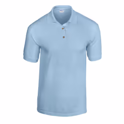 Gildan Mens DryBlend Polo Shirt - 3XL, Light Blue