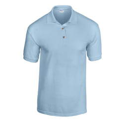 Gildan Mens DryBlend Polo Shirt - 3XL, Light Blue