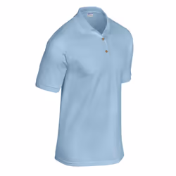 Gildan Mens DryBlend Polo Shirt - 3XL, Light Blue