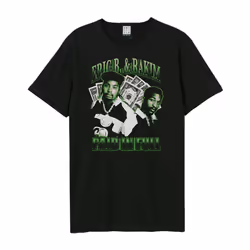 Amplified Mens Paid In Full Eric B. & Rakim T-Shirt - XS, Black